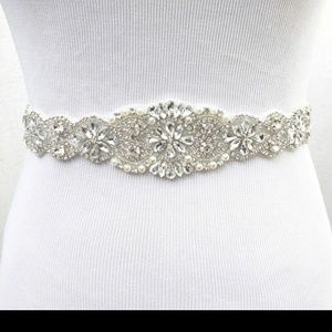 Bridal Sash, Bridal Belt, Wedding Dress Sash